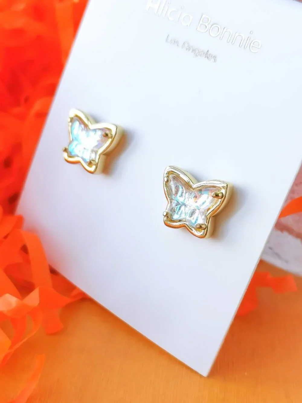 Authentic Alicia Bonnie Butterfly Dream Earrings